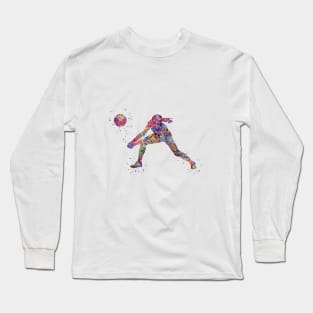 Volleyball girl Long Sleeve T-Shirt